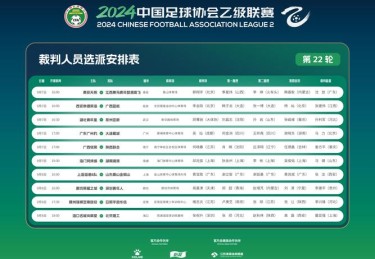 中国足球裁判，中国足球裁判员管理系统